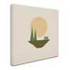 Trademark Fine Art Sunny Day For Camping by Tammy Kushnir, 18x18-Inch view 2