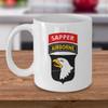 101st Airborne Coffee Mug - Army Sapper view 4