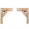 BARNWOODUSA Set of 2 Farmhouse Corbels for Door Way Corners, Counter Top, Shelves 100% Up-Cycled Reclaimed Wood view 1