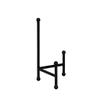 VIP Home and Garden Black Distressed Metal Easel, Small -7" view 2