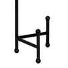VIP Home and Garden Black Distressed Metal Easel, Small -7" view 4