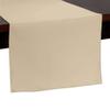 Ultimate Textile 14 x 90-Inch Polyester Table Runner Tan Beige view 1