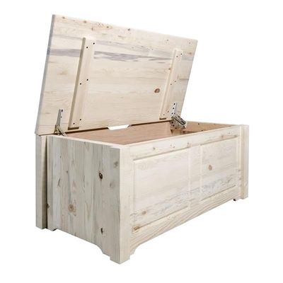 Montana Woodworks Homestead Collection Small Blanket Chest, Ready to Finish