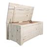 Montana Woodworks Homestead Collection Small Blanket Chest, Ready to Finish view 1