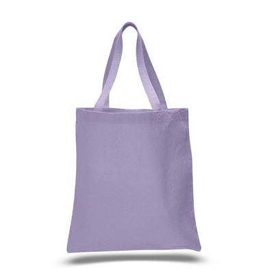 SHOPINUSA Buy Bulk (6 pack) Great Price! Promotional/Custom Heavy Canvas Tote Bags (Lavender)