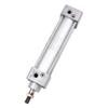 Heschen Tie-Rod Pneumatic Air Cylinder, SC 32-175, 32mm Bore, 175mm Stroke, PT 1/8 Port, Double Acting, Adjustable Cushion, Self-Lubricating Actuator for Industrial & Woodworking view 1