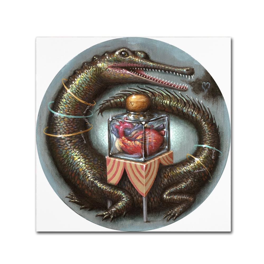 Impervious Heart by Jason Limon, 18x18-Inch Canvas Wall Art