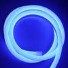 XUNATA Waterproof LED Neon Rope Light 12V SMD 2835 120 LEDs/m Flexible LED Strip Bar Letter Sign Lamp for Garden Patio Party Christmas Thanksgiving Outdoor Decoration (20m LED Strip+Connector, Blue) view 2