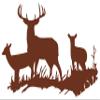 Brown 22'' X 31'' Buck Deer DOE Hunting Vinyl Wall Decals Quotes Sayings Words Art Decor Lettering Vinyl Wall Art Inspirational Uplifting view 1
