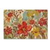 Trademark Fine Art Tropical Flowers by Silvia Vassileva, 16x24-Inch view 1