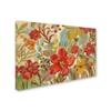 Trademark Fine Art Tropical Flowers by Silvia Vassileva, 16x24-Inch view 2