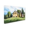 Trademark Fine Art Yellow Barn Summer by Debbi Wetzel, 16x24-Inch view 2