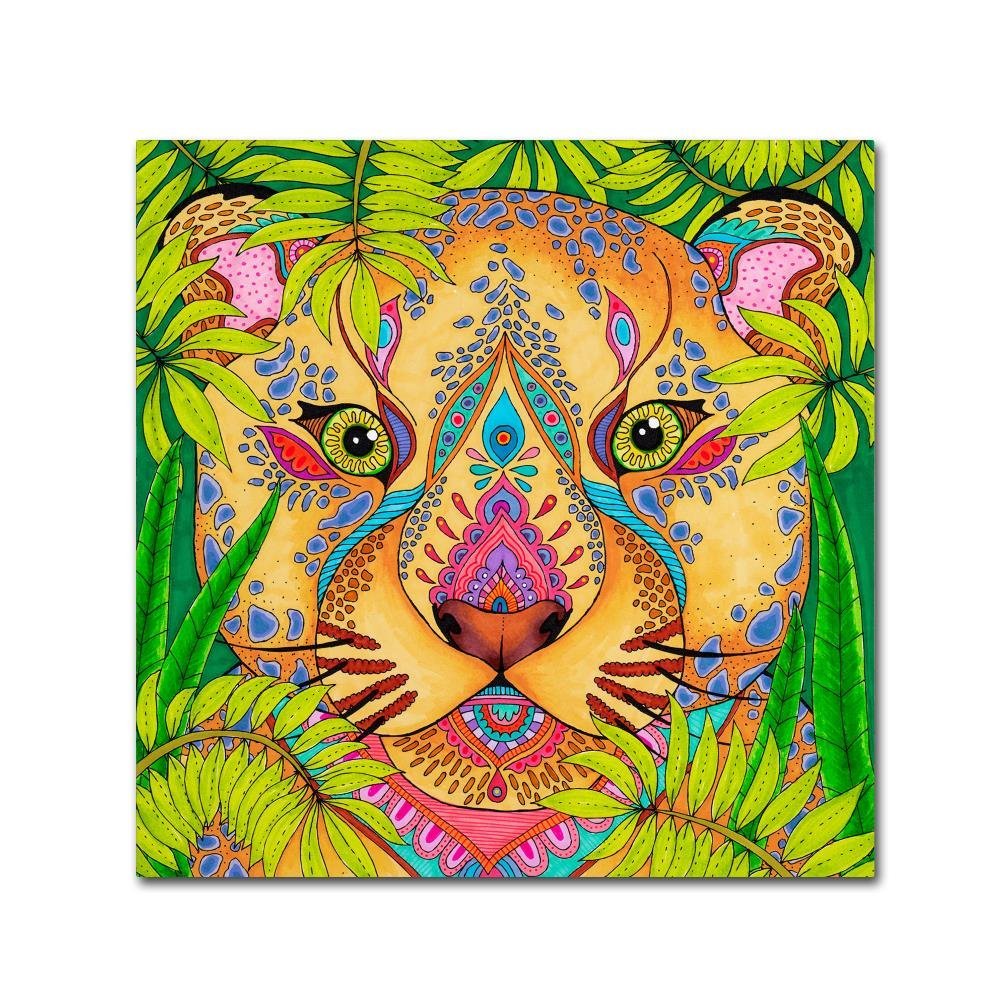 Tropical Paradise 14 Color by Hello Angel, 18x18-Inch Canvas Wall Art