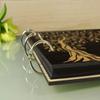 Wood Engraved Custom Scrapbook Personalized Handmade Tree Design Wedding Guest Book view 2