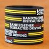 One (1) of Band Together Against Distracted Driving Wristband Bracelet view 2