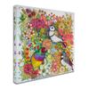 Trademark Fine Art Exotic Birds by Oxana Ziaka, 18x18-Inch view 2