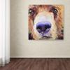 Trademark Fine Art The Sniffer by Pat Saunders-White, 18x18-Inch-Inch view 3