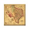 Trademark Fine Art Map 26 by Lantern Press, 18x18-Inch-Inch view 1