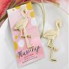 48 "Fancy And Feathered" Flamingo Bottle Openers view 1