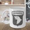 101st Airborne Coffee Mug - Grey US Army Coffee Mug - Both Sides view 4