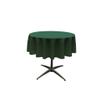 AddandShip by ADD&Ship Round Polyester Tablecloth 58 inches (Hunter Green) view 1