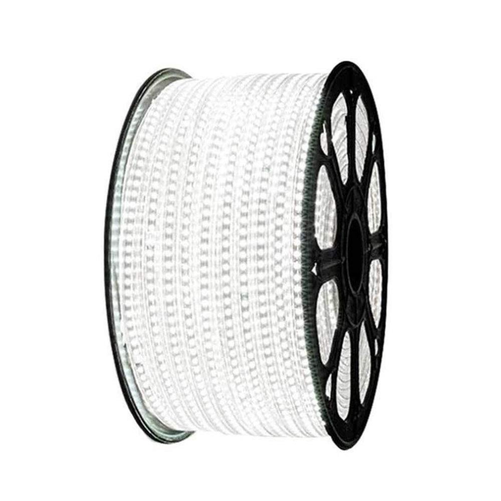 XUNATA LED Strip Lights, 110V SMD 5050 Waterproof Flexible Rope Tape Light US Plug, 50m Cool White, for Home Indoor Outdoor Garden Decoration