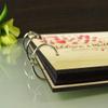 Rustic Wedding Couple Name Engraved Guest Book Personalized Wood Wooden Scrapbook view 4