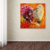 Heart by Marion Rose, 18x18-Inch Canvas Wall Art view 2