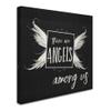 Trademark Fine Art Angels Among Us by Marcee Duggar, 18x18-Inch view 2