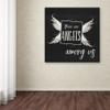 Trademark Fine Art Angels Among Us by Marcee Duggar, 18x18-Inch view 3