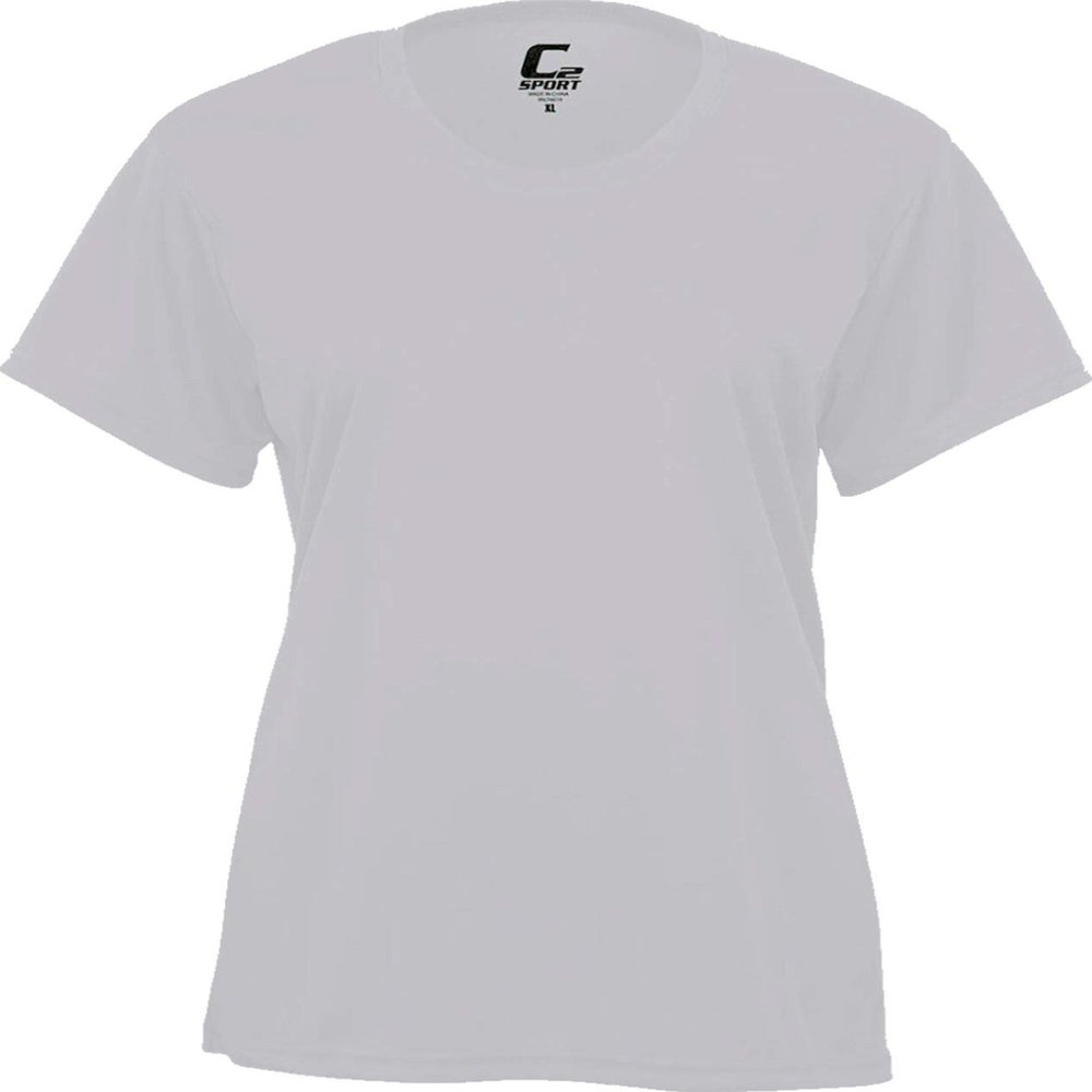 C2 Ladies' Tee Silver Small