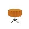 AddandShip by ADD&Ship Round Polyester Tablecloth 45 inches (Mustard) view 1