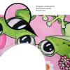 Amagical Cute Frog Animal Lovers Flannel Bathroom Mat Set (Bathroom Mat + Toilet Contour Rug) view 3