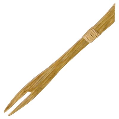 Banyo Double Rattan Rolled Fork, Made in Japan