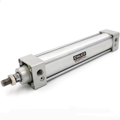 Heschen Pneumatic Standard Cylinder SC 40-175, PT1/4 Port, 40mm(1.6 inch) Bore, 175mm(7 inch) Stroke, Single Rod Double Action