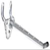 Azar Displays 800074-CLR 4" CLR Glass-Filled Nylon Hook - 0.287" Dia. view 1