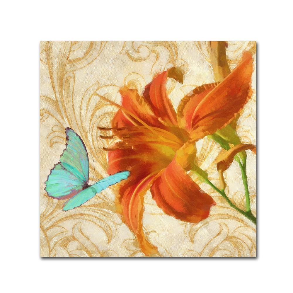 Trademark Fine Art Satsuma Day Lily I by Tina Lavoie, 18x18-Inch