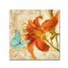 Trademark Fine Art Satsuma Day Lily I by Tina Lavoie, 18x18-Inch view 1