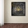 Trademark Fine Art Grunge Gold Crown Lotus by LightBoxJournal, 18x18-Inch-Inch view 3