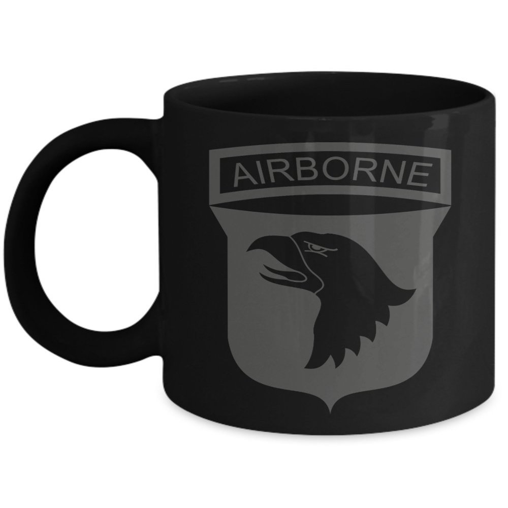 101st Airborne Coffee Mug - Grey US Army Coffee Mug