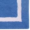 Better Trends 100% Cotton Hotel Collection Bath Mats, Blue & White Bath Mat - Tufted, Reversible & Absorbent & Machine Washable Bath Mats Runner for Tub, Shower, and Bath Room, 20" x 60" view 4