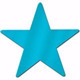 15" Metallic Star -Teal