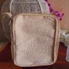 Natural Canvas Zippered Flat Pouch Cosmetic Makeup Bag Travel Toiletry Dopp Kits (6, Size 5: 8" W x 5.25"x 3") view 1