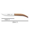 Arcos Steak Knife in Nitrum Stainless Steel. 4 Inch Non Serrated Steak and Meat Knife. Phelonic Beige Handle. The Origin Series view 3