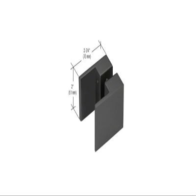 CRL SDK180MBL Matte Black Back-to-Back Paddle Knob