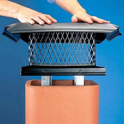 Copperfield Chimney Supply Bolt-On Galvanized Leg Kit (Set of 4)