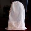 Cotton Muslin Drawstring Reusable Bags Tea, Spice,Herbs, Soap Grain (Pack of 12) (6" x 10") view 1