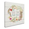 Rustic Bloom III by Janelle Penner, 18x18-Inch Canvas Wall Art view 2