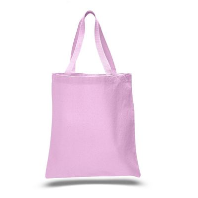 SHOPINUSA Buy Bulk ( 6 pack ) Great Price! Promotional / Custom Heavy Canvas Tote Bags (Light Pink)