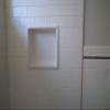 1 USA made Ceramic Recessed Shower Niche 1 compartment shampoo shelf. Easy Install, Easy Clean, Sanitary, Will not Rust or Black Mold, Holds most 3-32 oz shampoo bottles, Soap Holder1C view 4